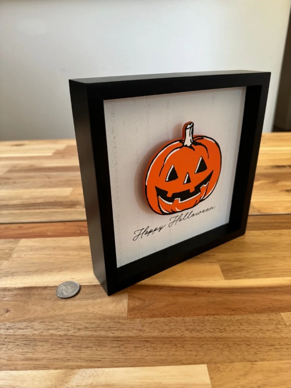 Happy Halloween square decor Jack-o'-lantern - Joann Fabrics